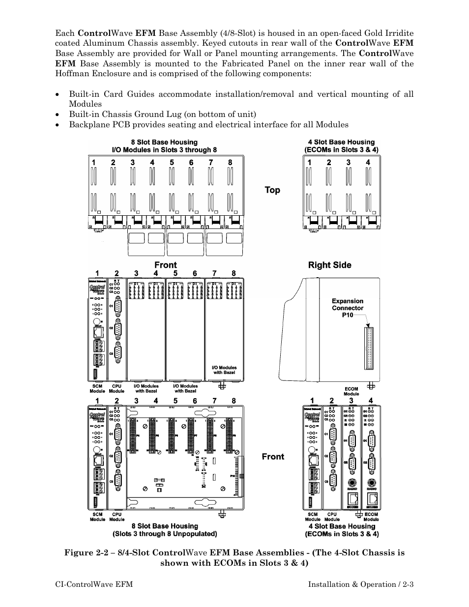 Emerson Process Management ControlWave EFM 3808 User Manual | Page 55 / 306