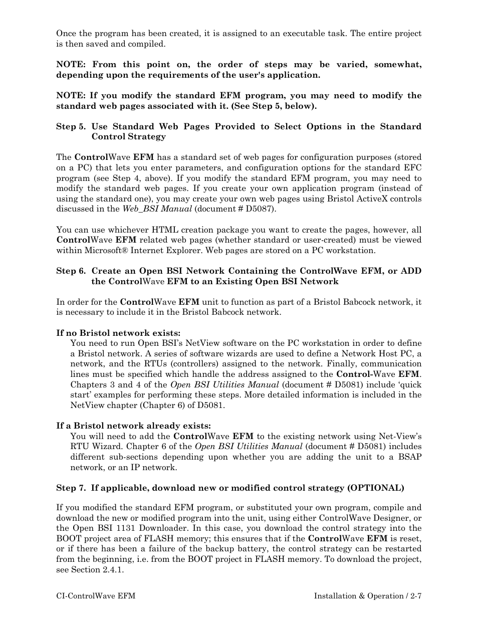 Emerson Process Management ControlWave EFM 3808 User Manual | Page 59 / 306