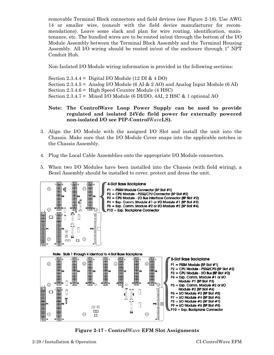 Emerson Process Management ControlWave EFM 3808 User Manual | Page 80 / 306