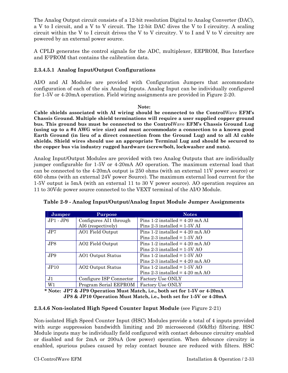 Emerson Process Management ControlWave EFM 3808 User Manual | Page 85 / 306