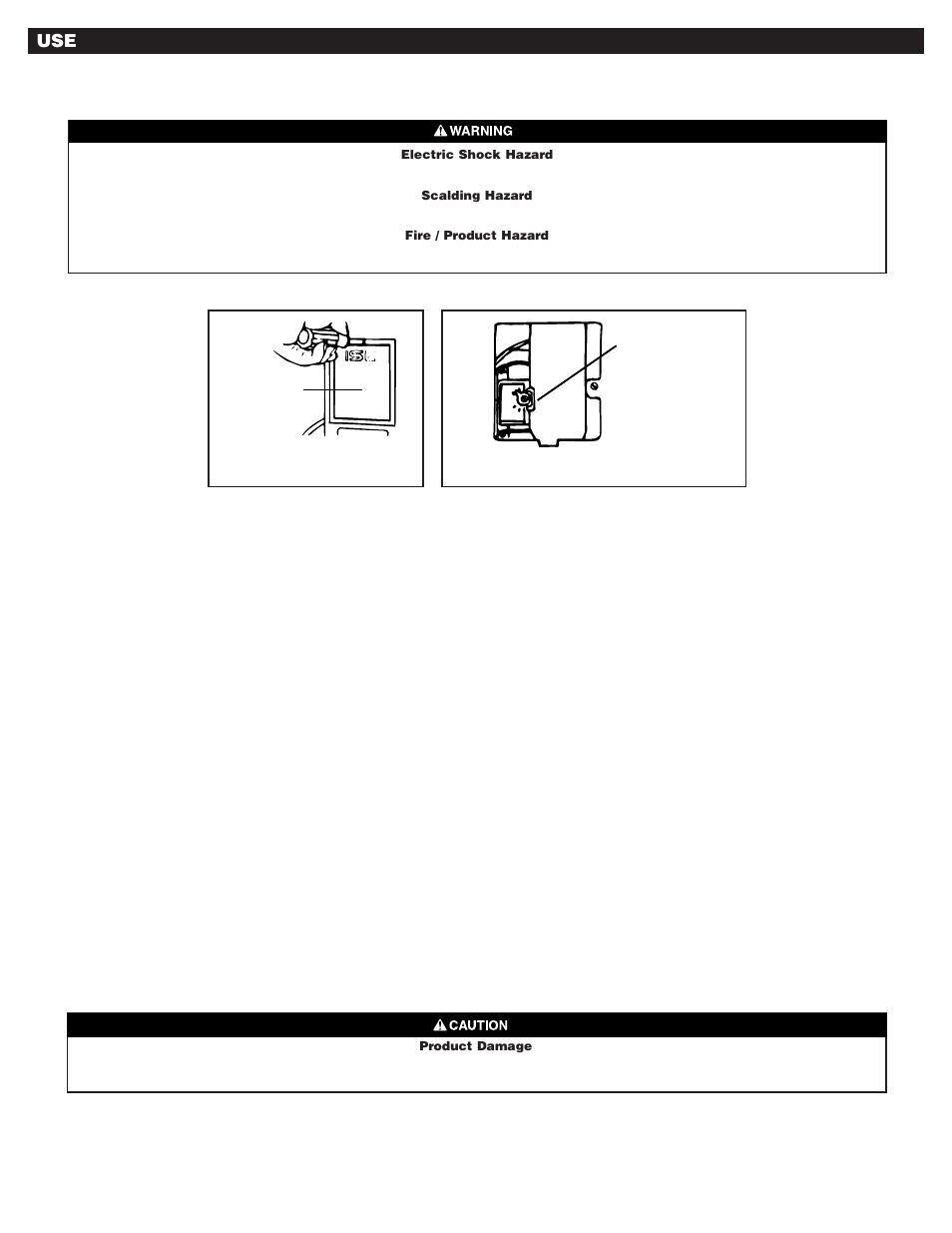 Figure 1, Figure 2, Adjusting temperature | Emerson Process Management Water Dispenser User Manual | Page 6 / 8