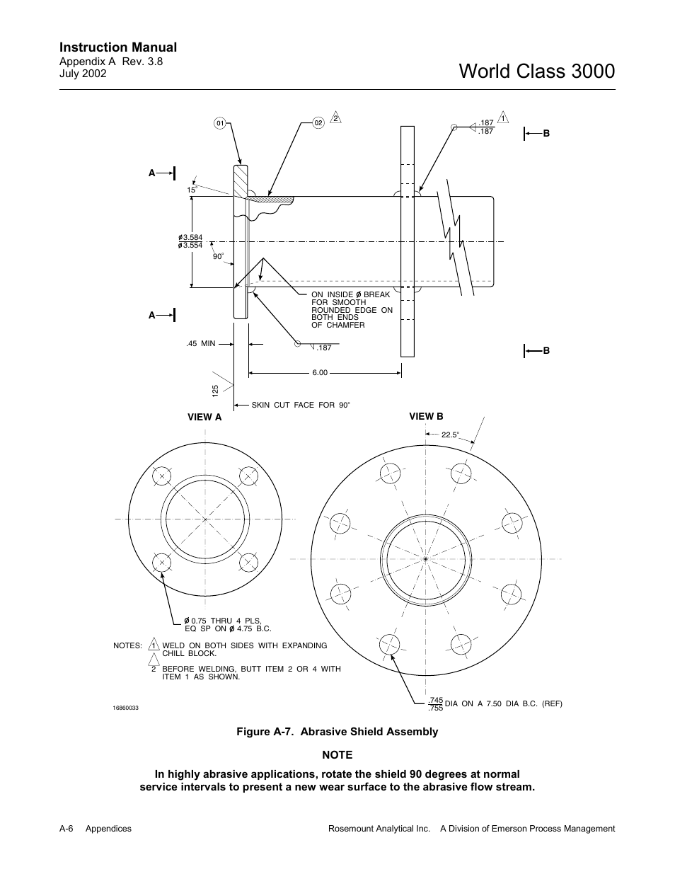 World class 3000, Instruction manual | Emerson Process Management 3000 User Manual | Page 104 / 182