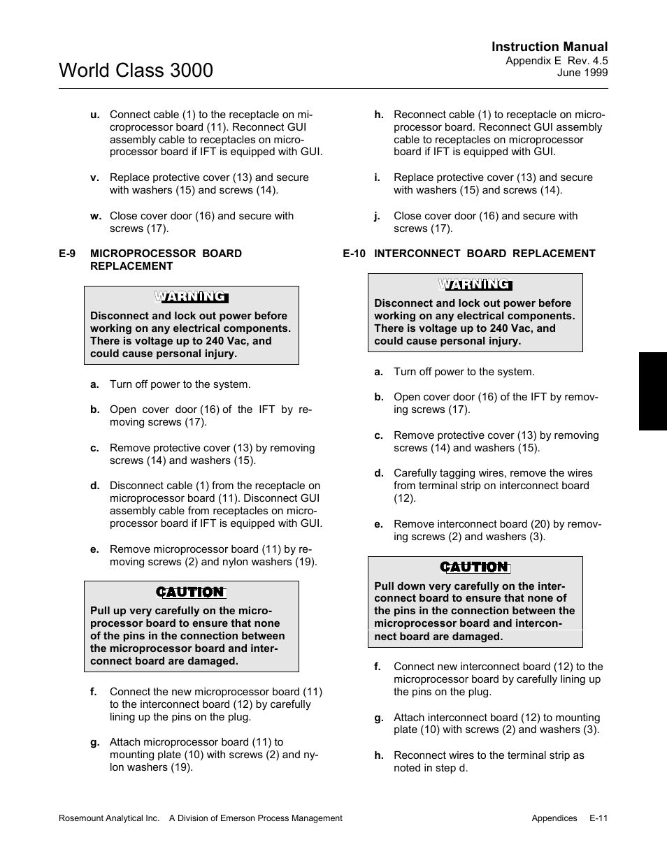 World class 3000 | Emerson Process Management 3000 User Manual | Page 159 / 182