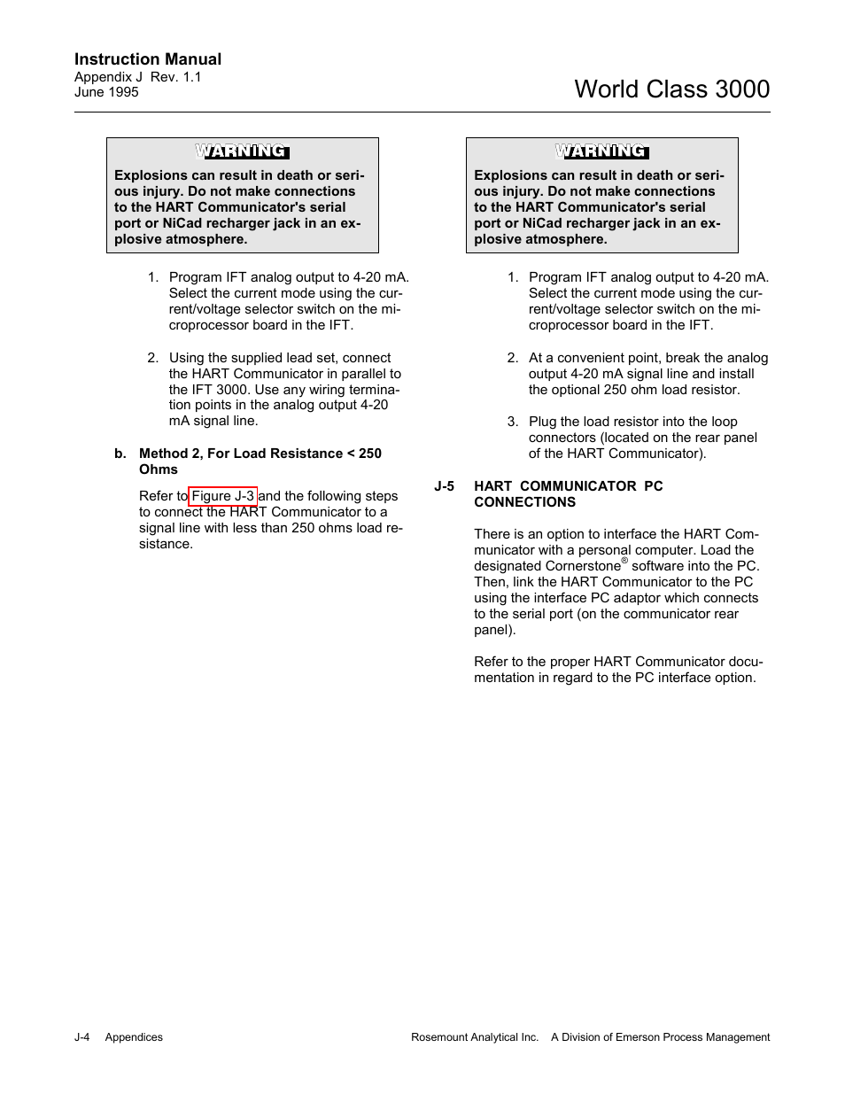 World class 3000 | Emerson Process Management 3000 User Manual | Page 168 / 182