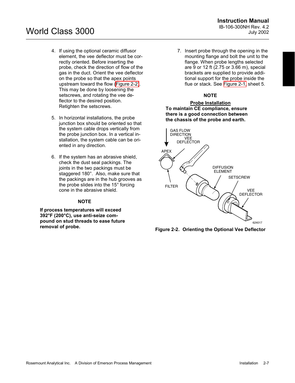 World class 3000, Instruction manual | Emerson Process Management 3000 User Manual | Page 39 / 182