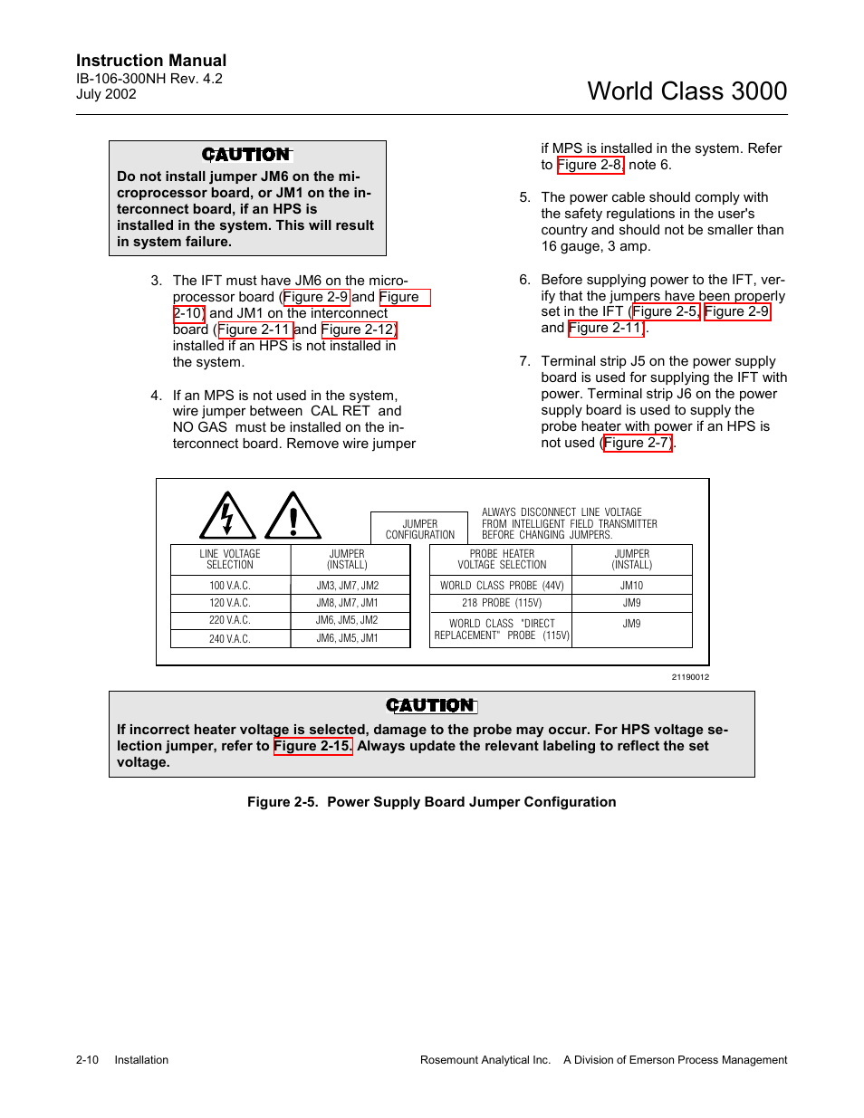 To figure 2-5 an, World class 3000, Instruction manual | Emerson Process Management 3000 User Manual | Page 42 / 182