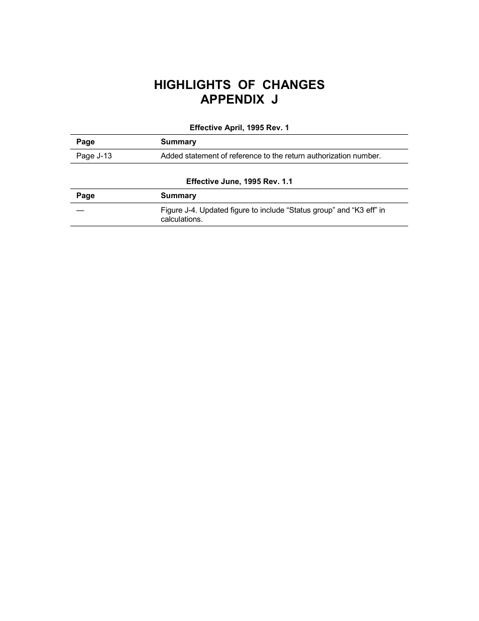 Highlights of changes appendix j | Emerson Process Management 3000 User Manual | Page 9 / 182