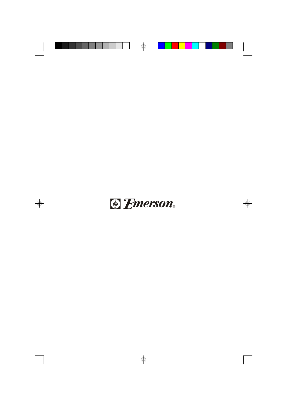 Emerson Radio ES58 User Manual | Page 34 / 34