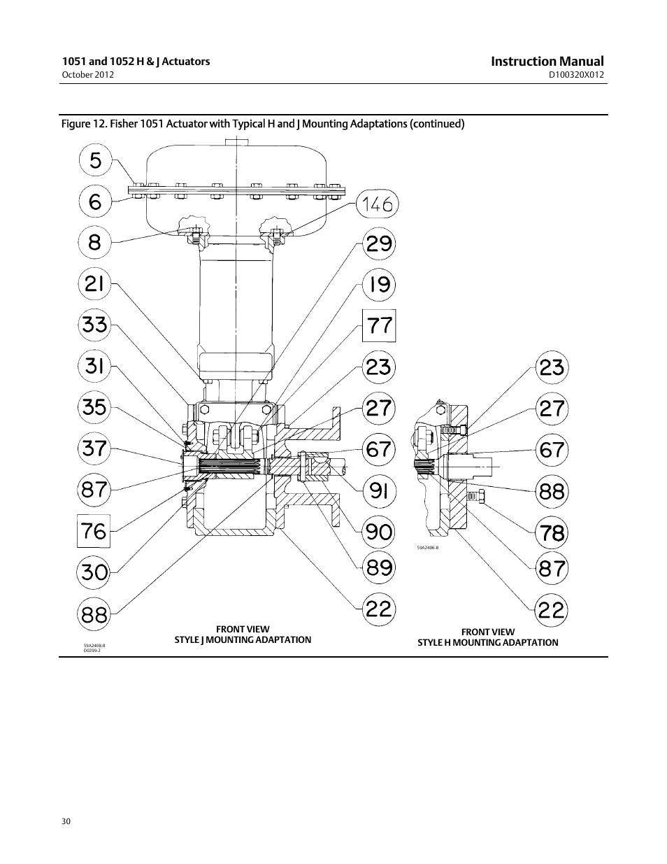 Instruction manual | Emerson Process Management 1051 User Manual | Page 30 / 40