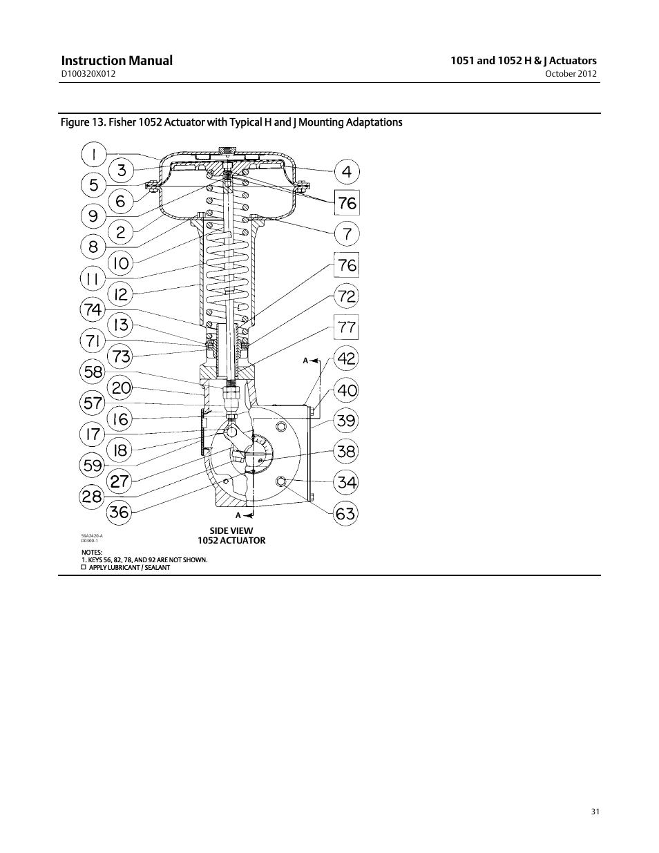 Instruction manual | Emerson Process Management 1051 User Manual | Page 31 / 40