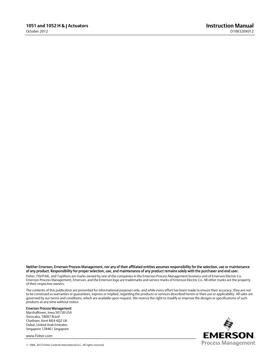 Instruction manual | Emerson Process Management 1051 User Manual | Page 40 / 40