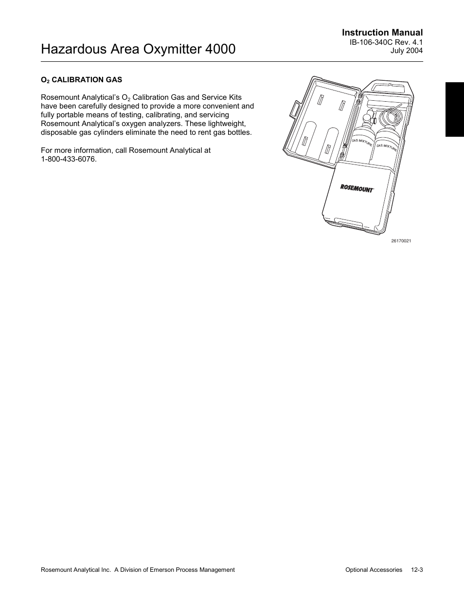 Hazardous area oxymitter 4000 | Emerson Process Management OXYMITTER 4000 User Manual | Page 145 / 150