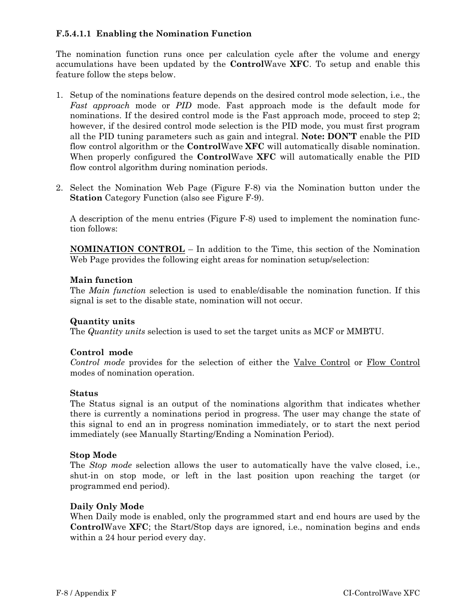 Emerson Process Management ControlWave XFC User Manual | Page 110 / 200