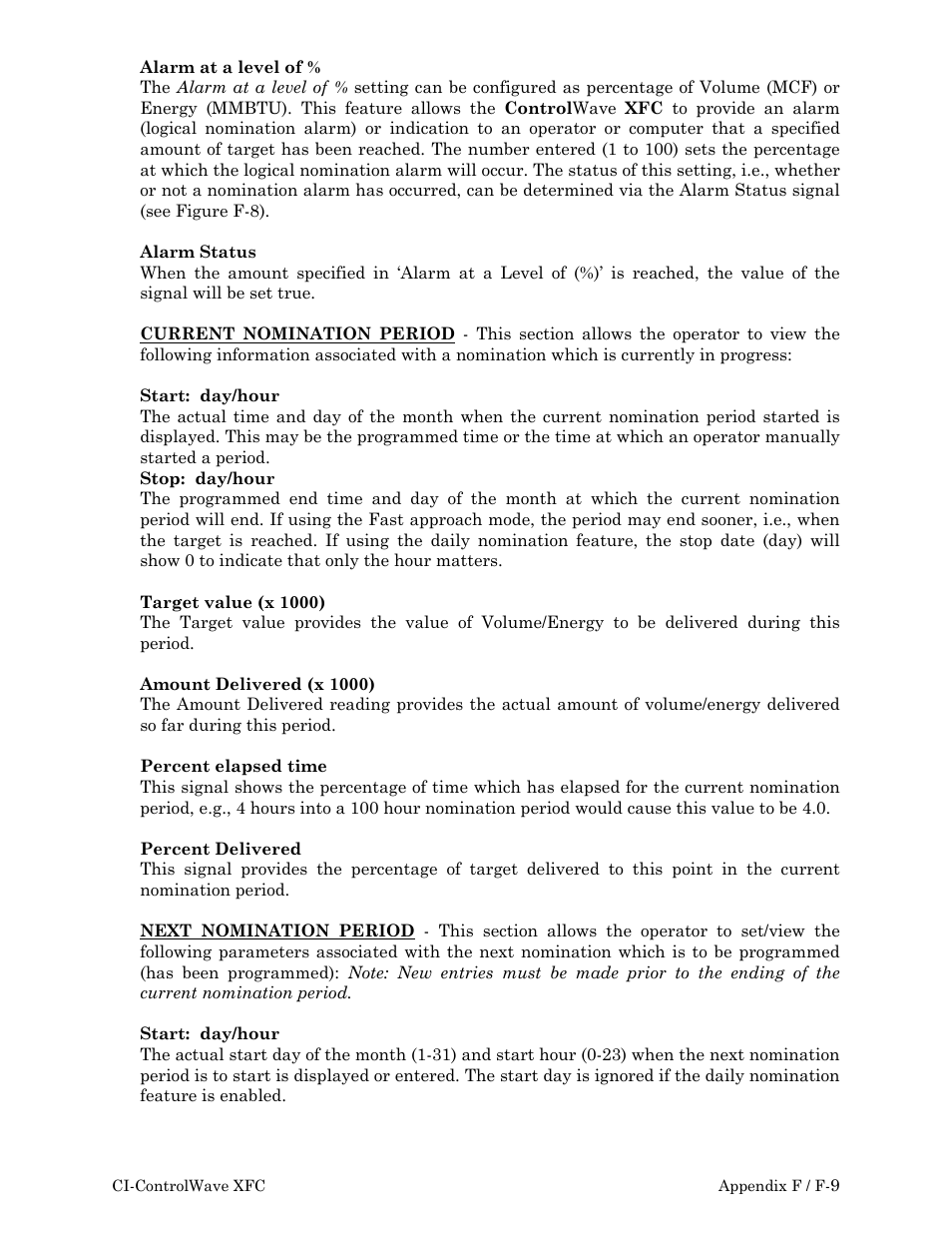 Emerson Process Management ControlWave XFC User Manual | Page 111 / 200