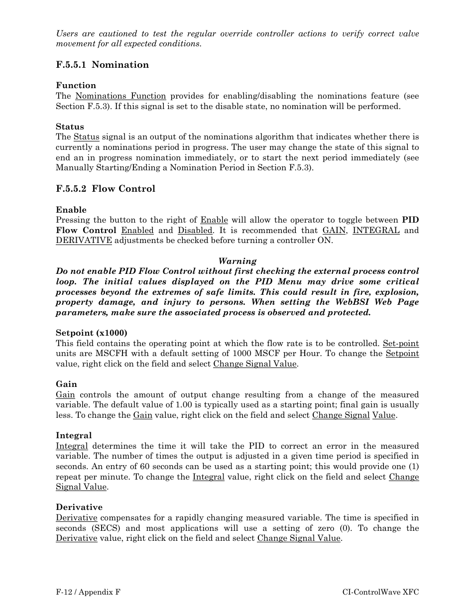 Emerson Process Management ControlWave XFC User Manual | Page 114 / 200