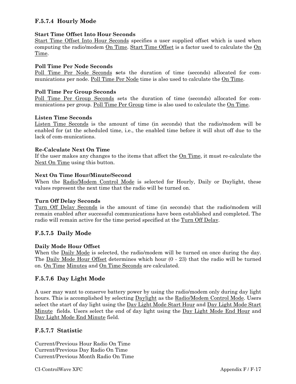 Emerson Process Management ControlWave XFC User Manual | Page 119 / 200