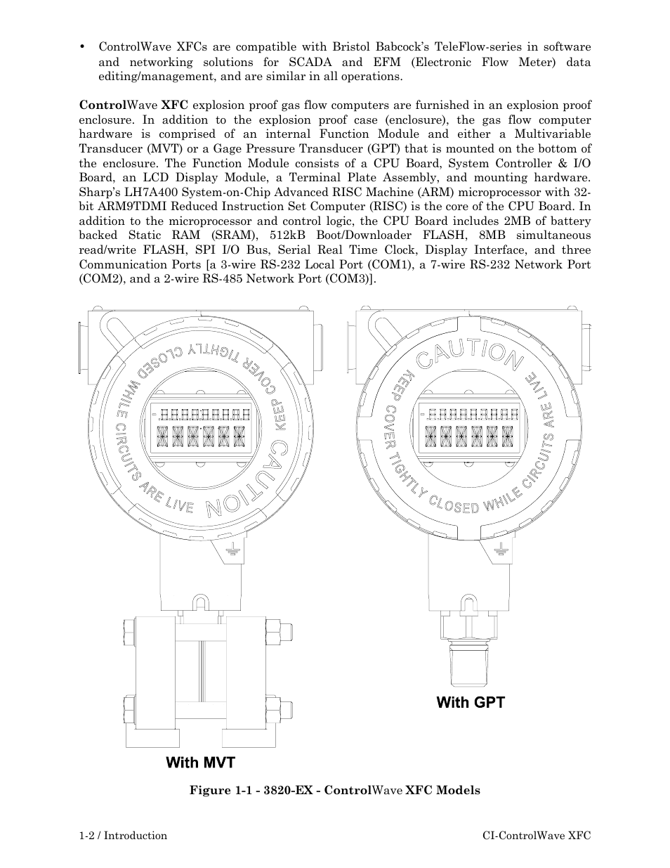 Emerson Process Management ControlWave XFC User Manual | Page 16 / 200