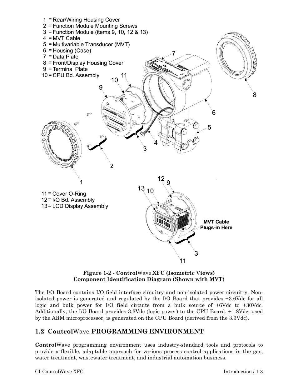 Emerson Process Management ControlWave XFC User Manual | Page 17 / 200