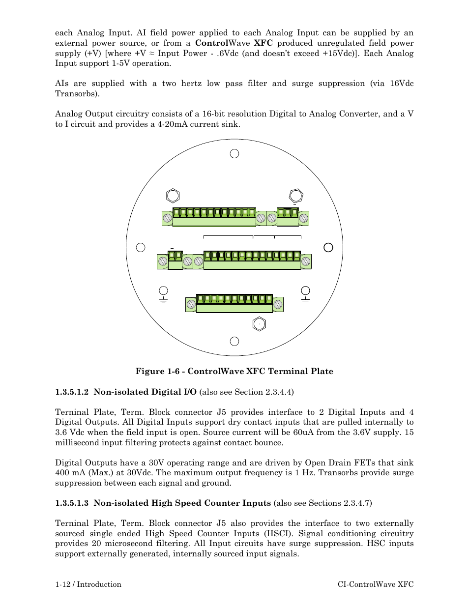 Emerson Process Management ControlWave XFC User Manual | Page 26 / 200