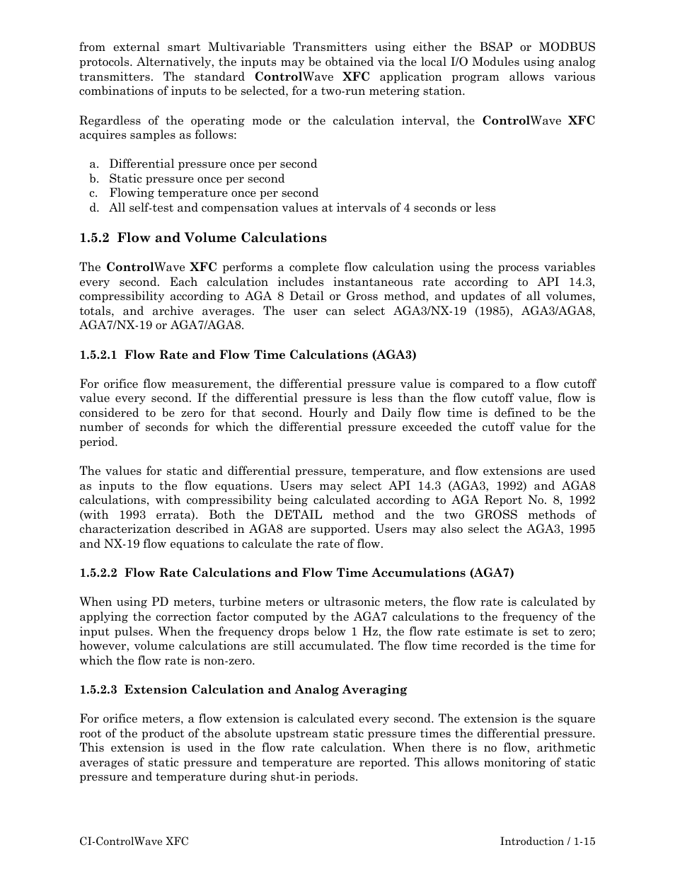 Emerson Process Management ControlWave XFC User Manual | Page 29 / 200