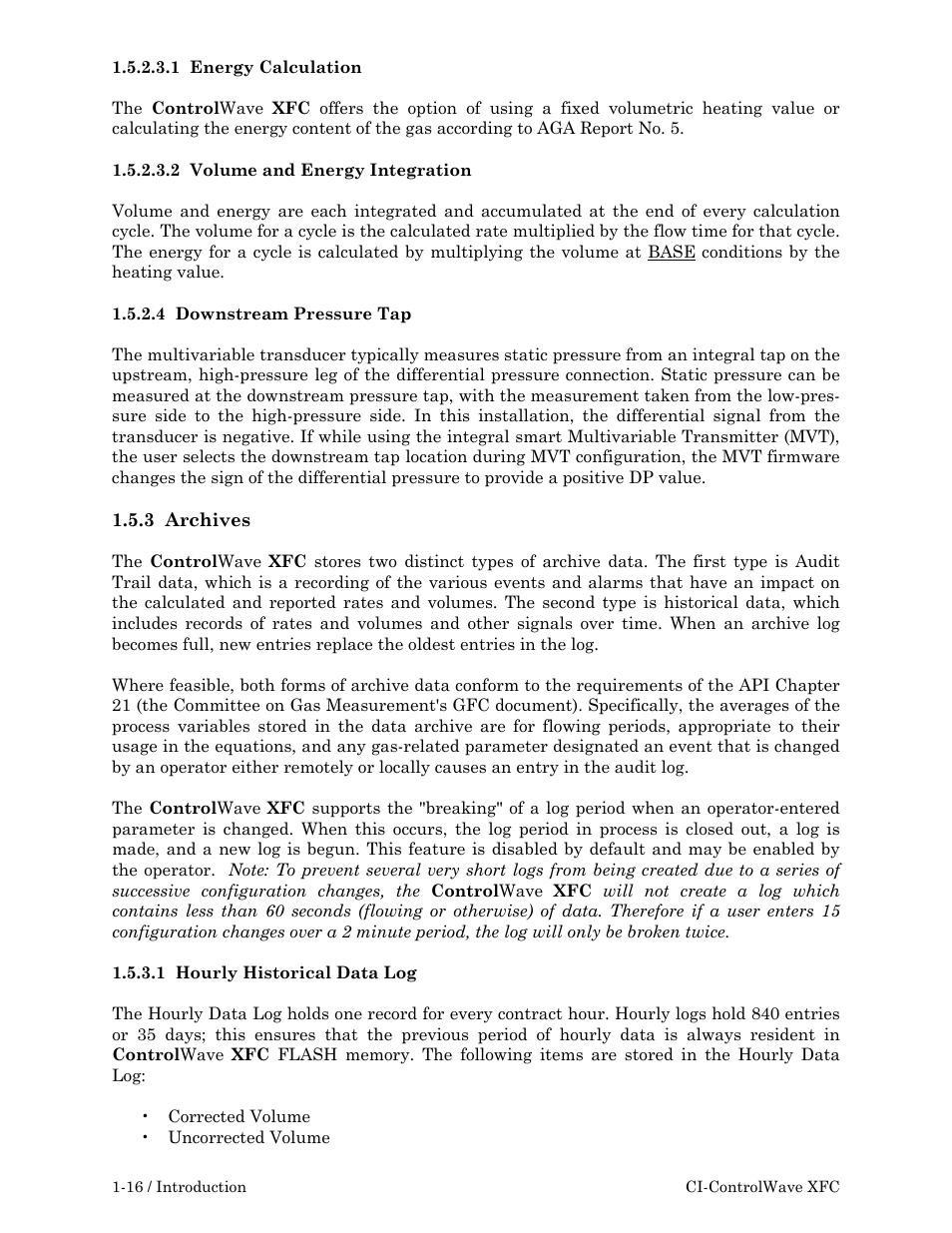 Emerson Process Management ControlWave XFC User Manual | Page 30 / 200