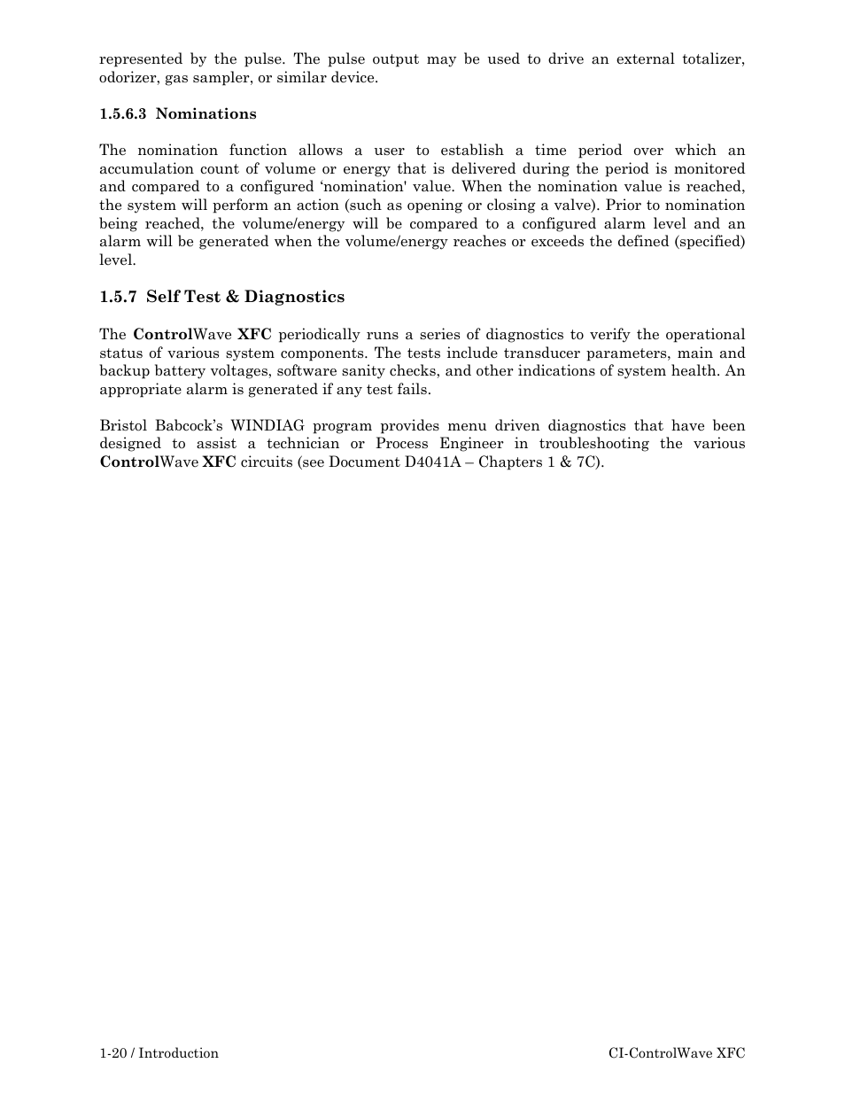 Emerson Process Management ControlWave XFC User Manual | Page 34 / 200