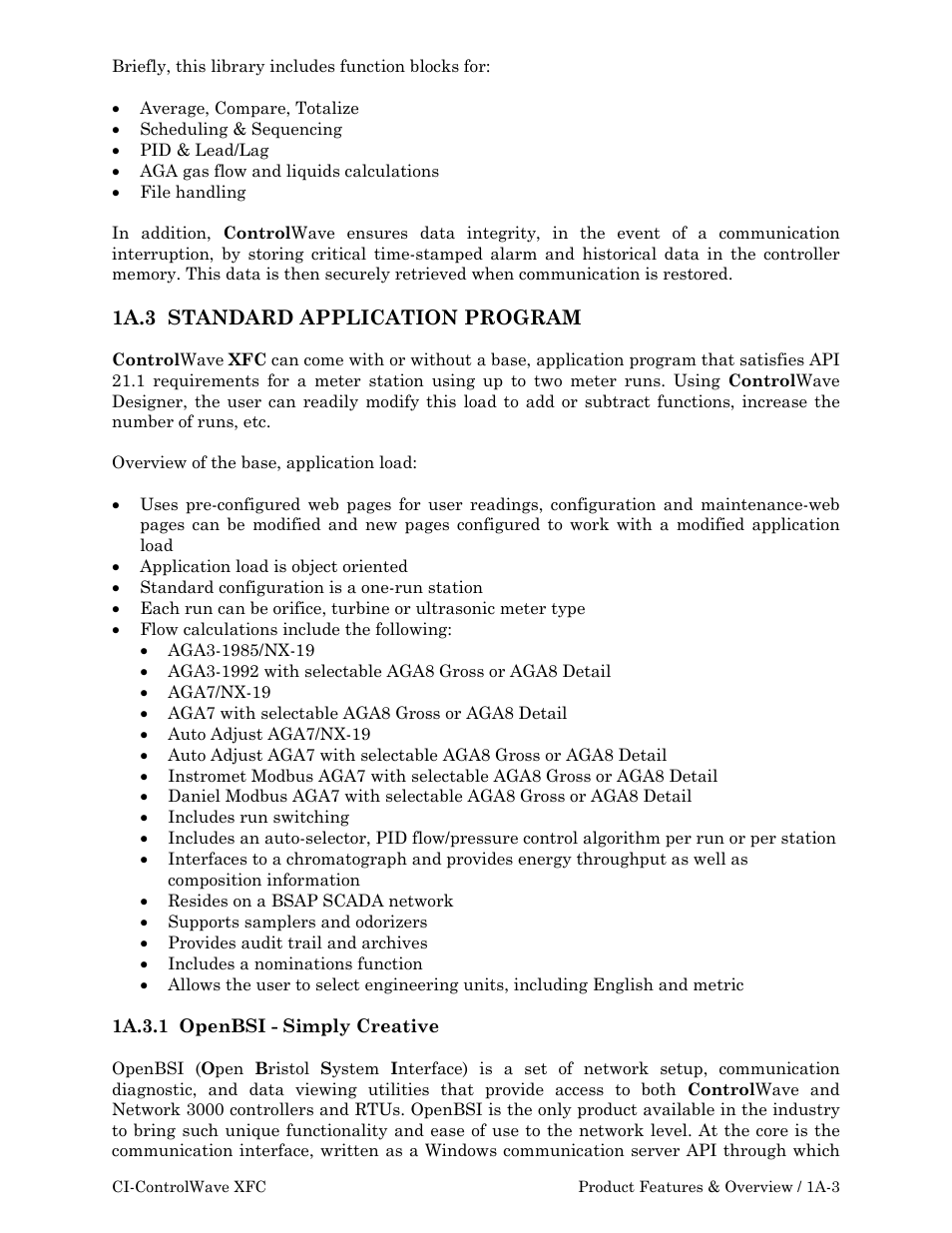 Emerson Process Management ControlWave XFC User Manual | Page 37 / 200