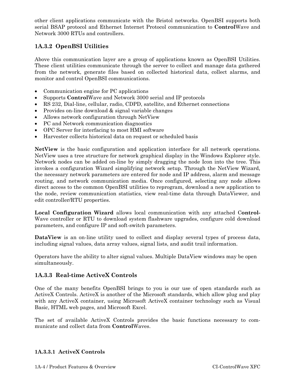 Emerson Process Management ControlWave XFC User Manual | Page 38 / 200