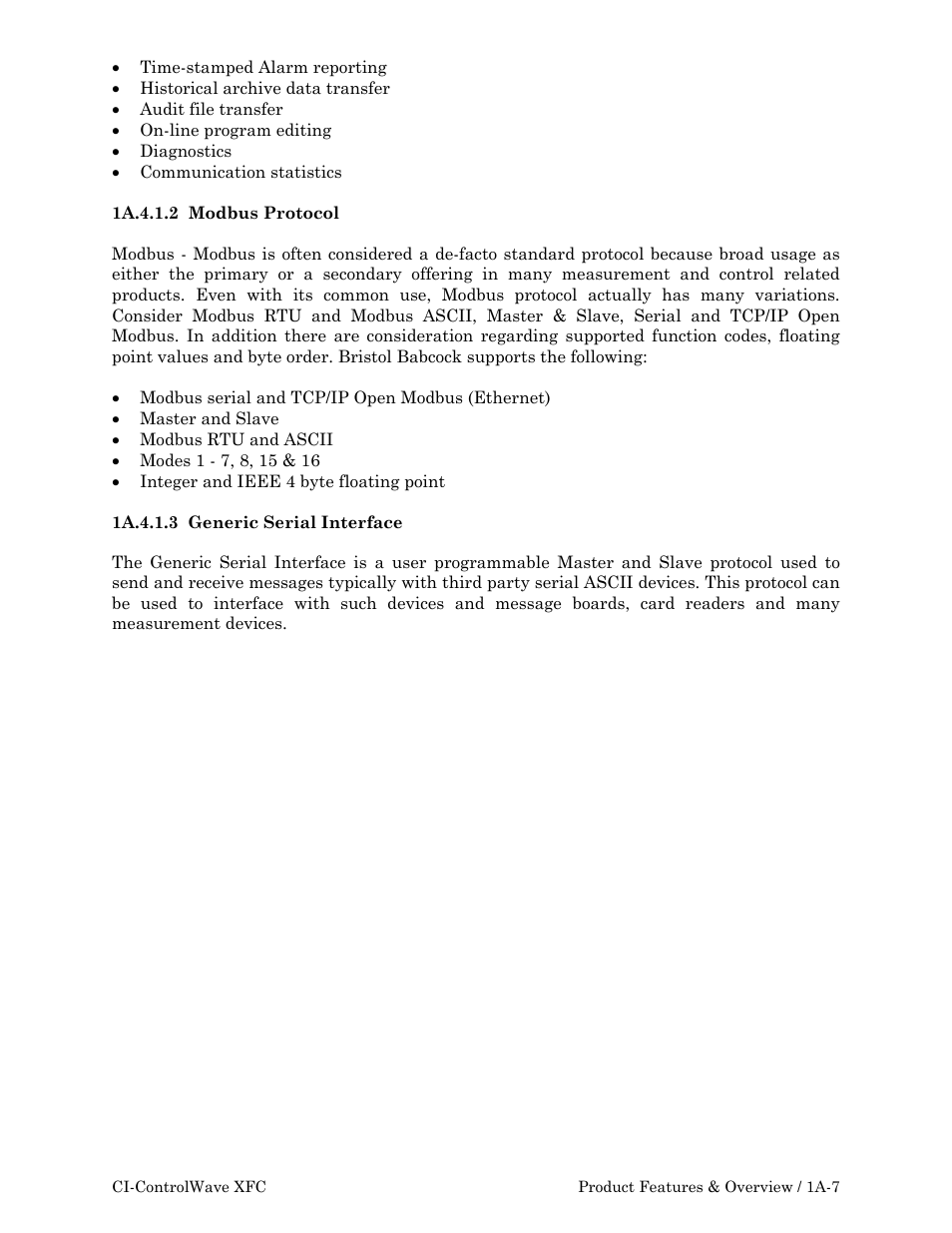 Emerson Process Management ControlWave XFC User Manual | Page 41 / 200