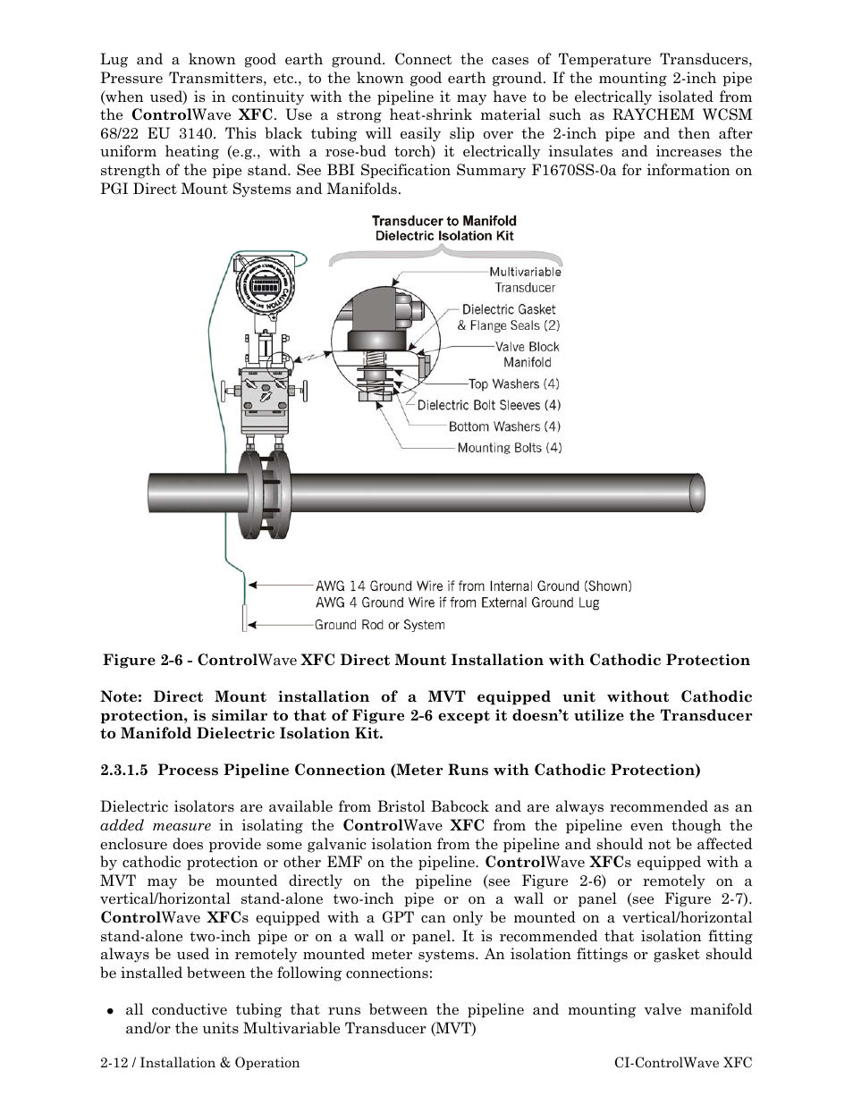 Emerson Process Management ControlWave XFC User Manual | Page 54 / 200