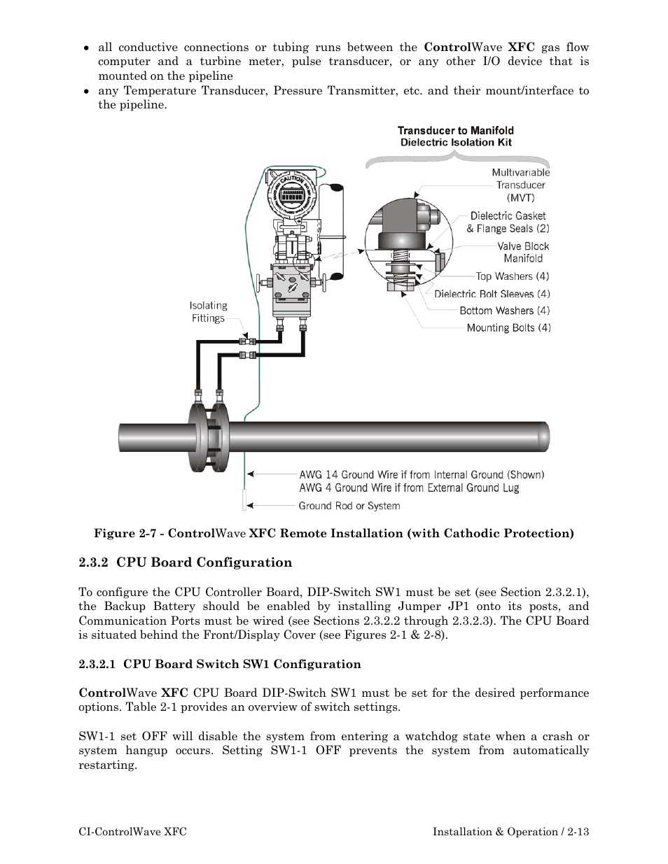 Emerson Process Management ControlWave XFC User Manual | Page 55 / 200