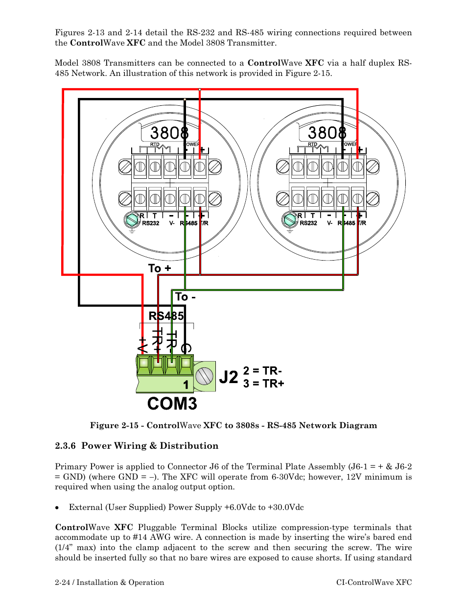 Emerson Process Management ControlWave XFC User Manual | Page 66 / 200