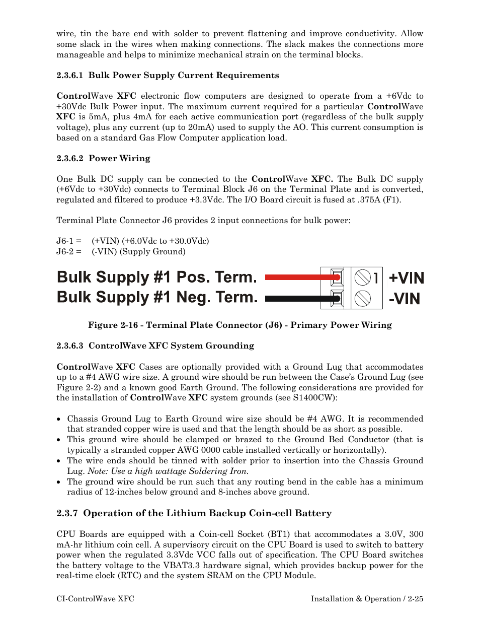 Emerson Process Management ControlWave XFC User Manual | Page 67 / 200