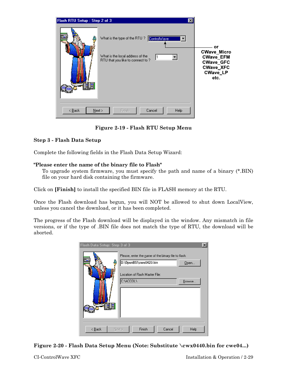 Emerson Process Management ControlWave XFC User Manual | Page 71 / 200