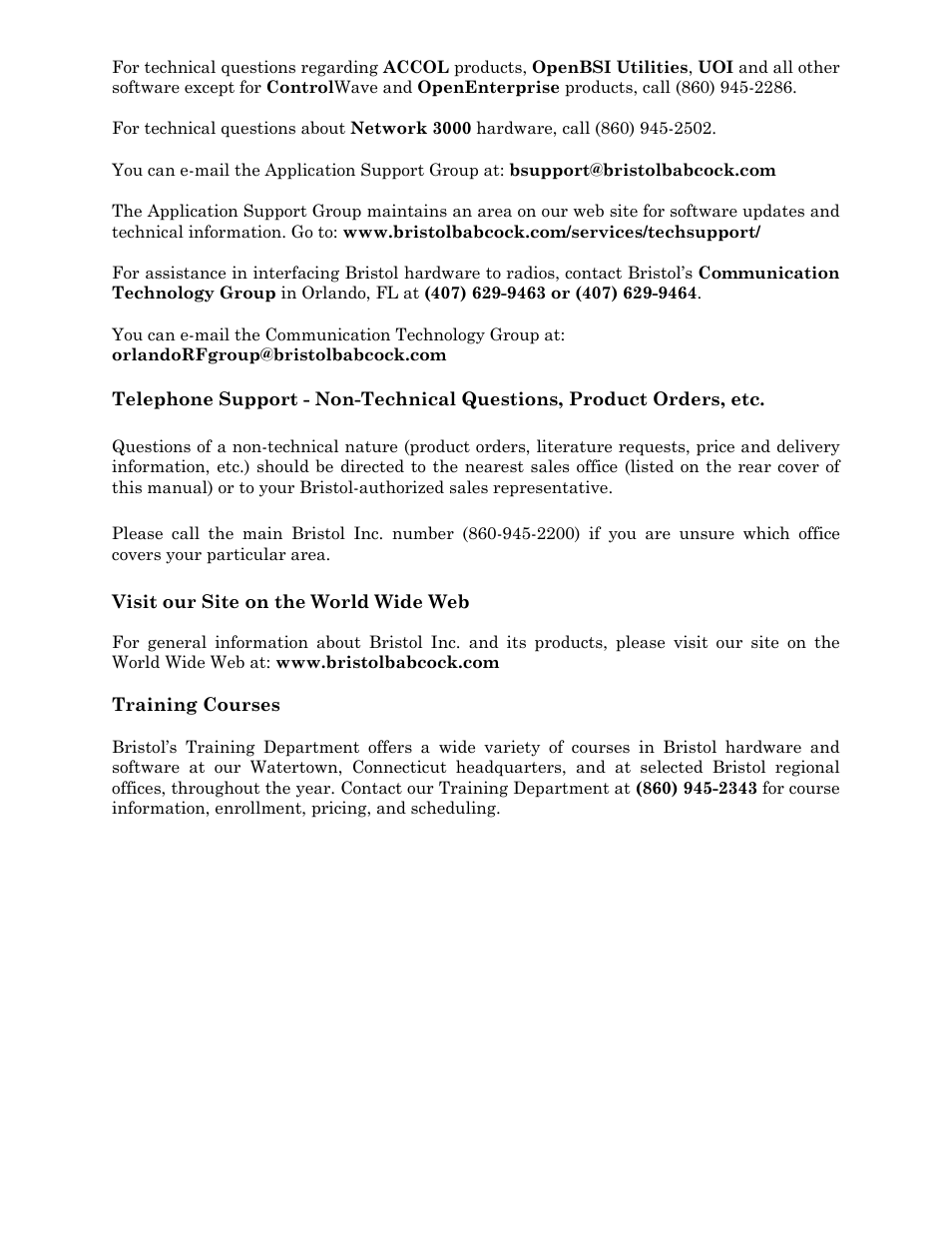 Emerson Process Management ControlWave XFC User Manual | Page 8 / 200