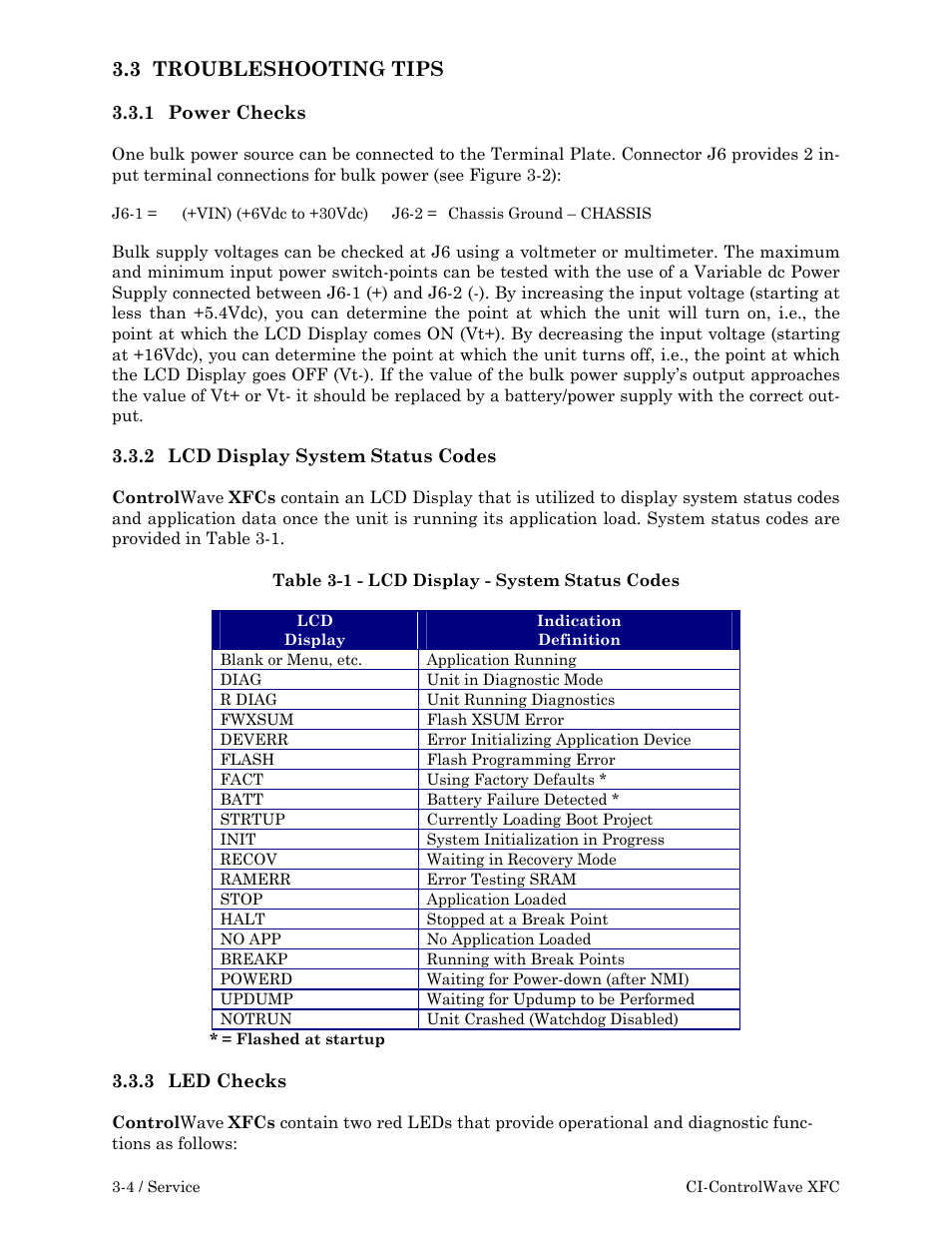 3 troubleshooting tips | Emerson Process Management ControlWave XFC User Manual | Page 80 / 200