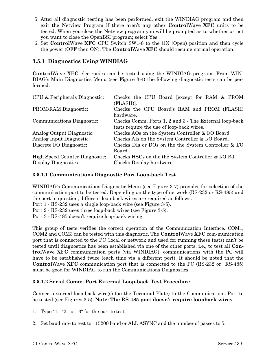 Emerson Process Management ControlWave XFC User Manual | Page 85 / 200
