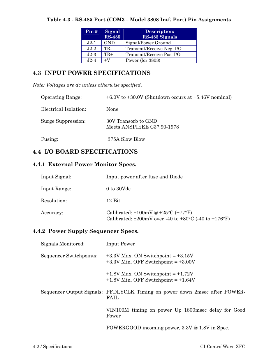 Emerson Process Management ControlWave XFC User Manual | Page 90 / 200