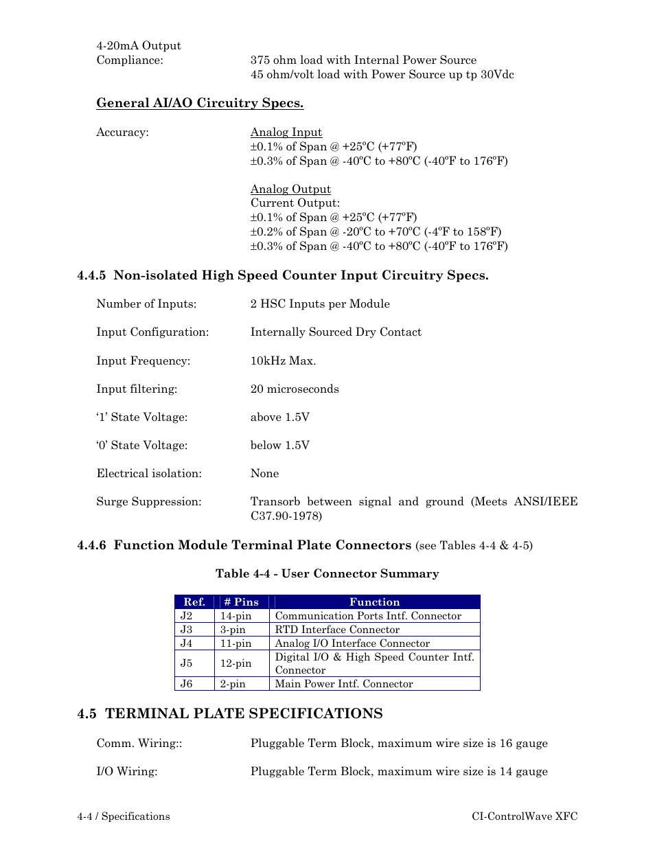 Emerson Process Management ControlWave XFC User Manual | Page 92 / 200