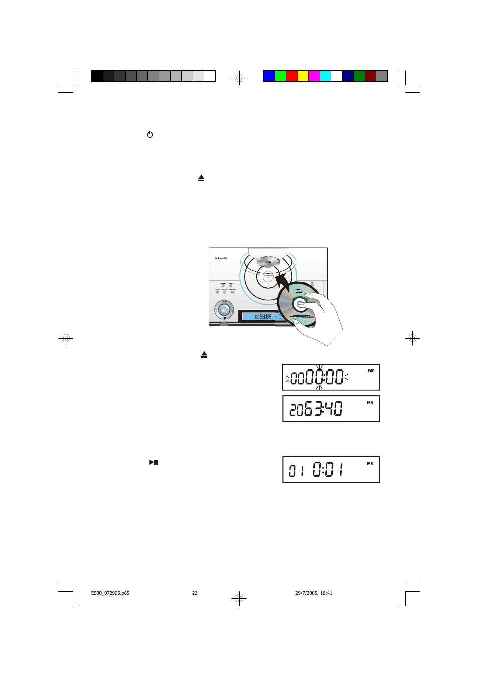 Normal playback | Emerson Radio ES30 User Manual | Page 23 / 44