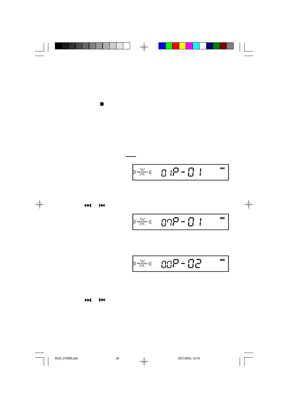 Programmed playback | Emerson Radio ES30 User Manual | Page 27 / 44