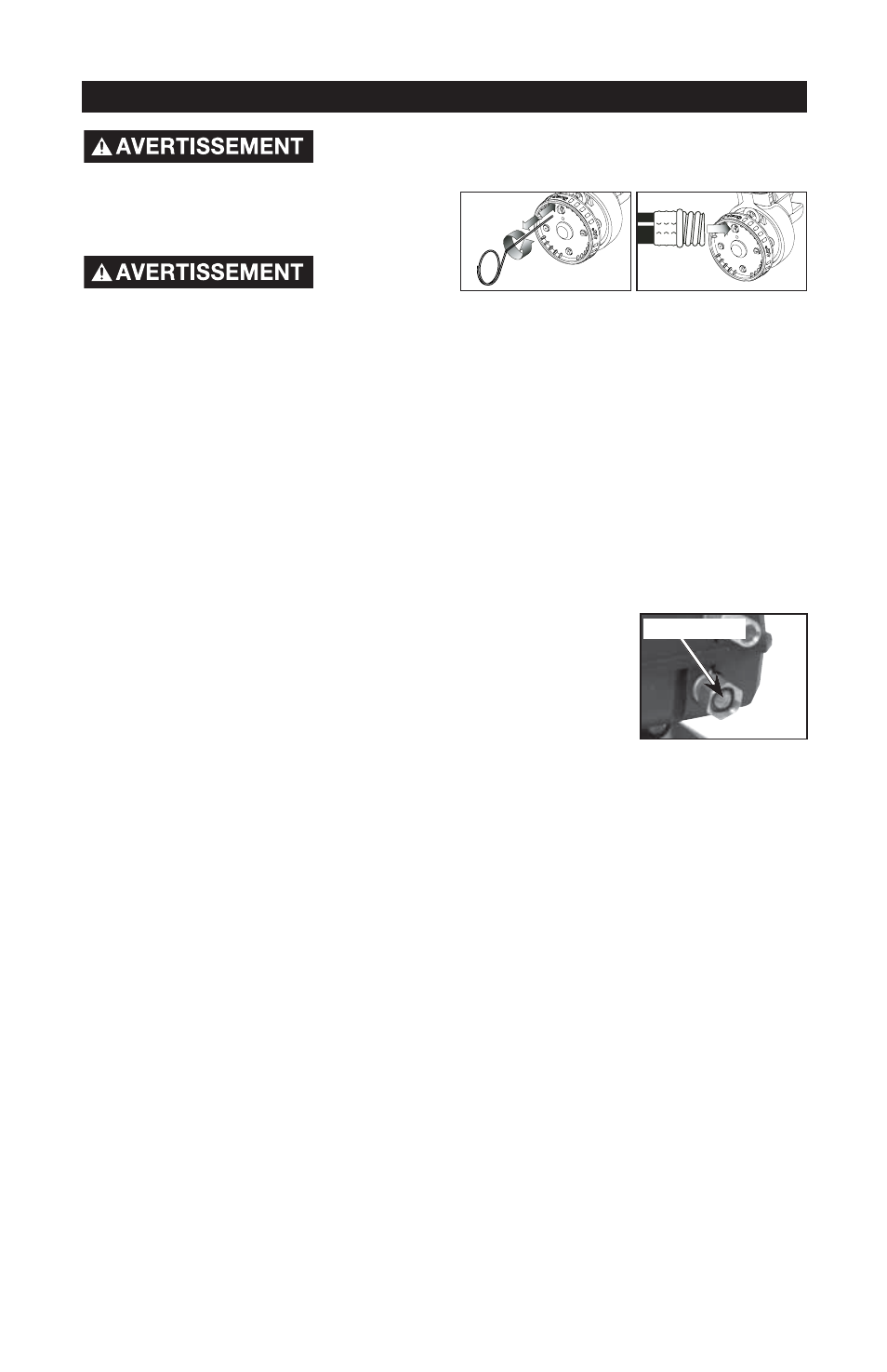 Entretien, Nettoyage du filtre d’entrée d’eau, Moteur | Pompe, Nettoyage de la buse | Excell Precision XC2600 User Manual | Page 34 / 60