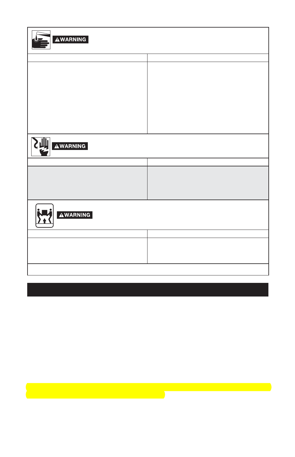 Specifications | Excell Precision XC2600 User Manual | Page 7 / 60