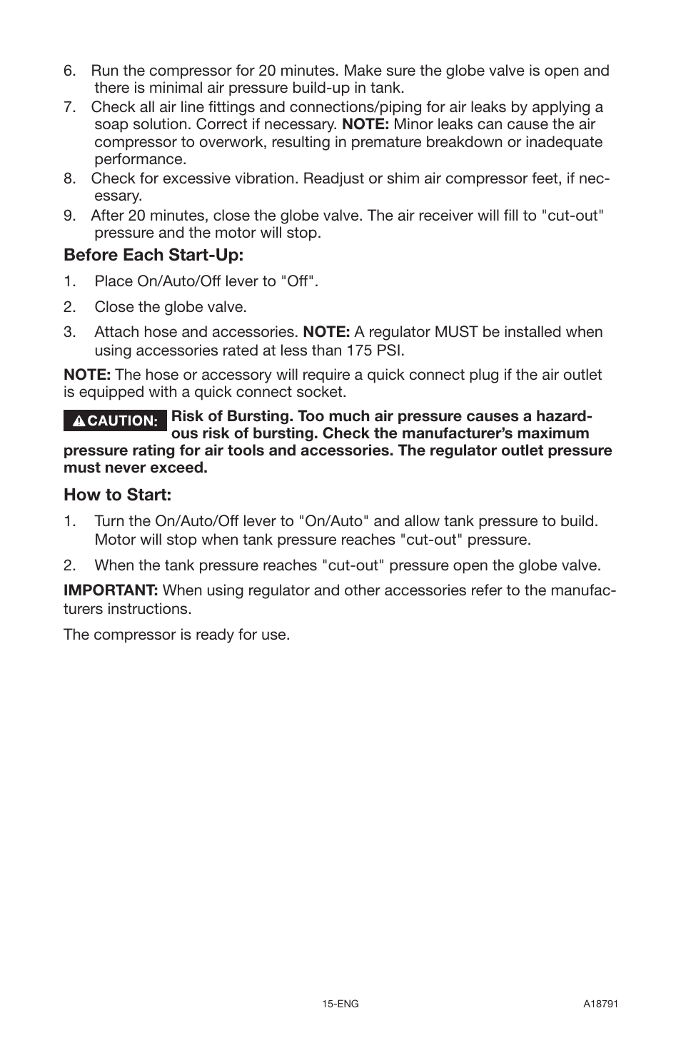 Excell Precision E7540 User Manual | Page 15 / 78