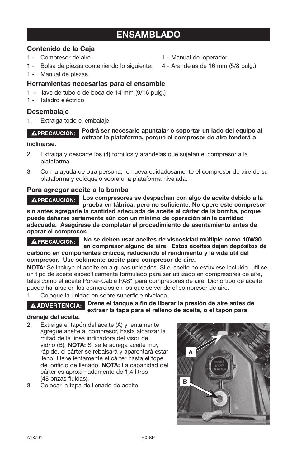 Ensamblado | Excell Precision E7540 User Manual | Page 60 / 78