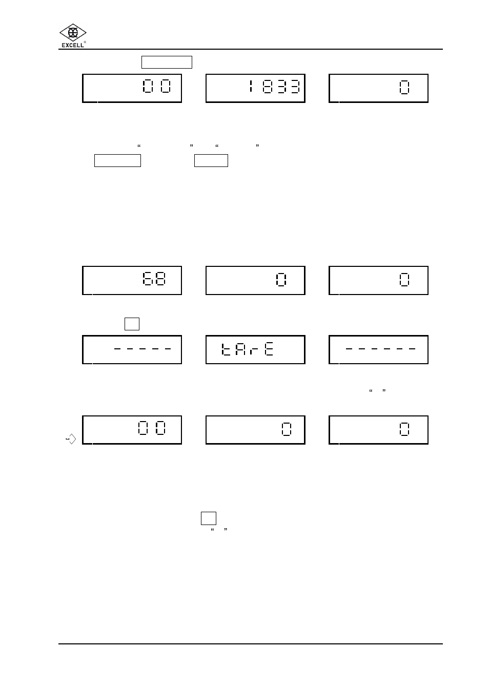 9 deduction of container weight, Excell precision co., ltd, 9-1 the weight of container is unknown ( tare ) | 9-2 clear tare value | Excell Precision Counting Scale User Manual | Page 17 / 46