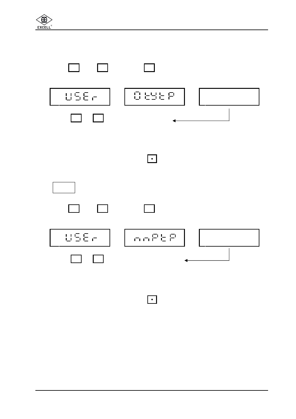 3 pre-set quantity conditions, 4 m+ operation, Excell precision co., ltd | Excell Precision Counting Scale User Manual | Page 24 / 46