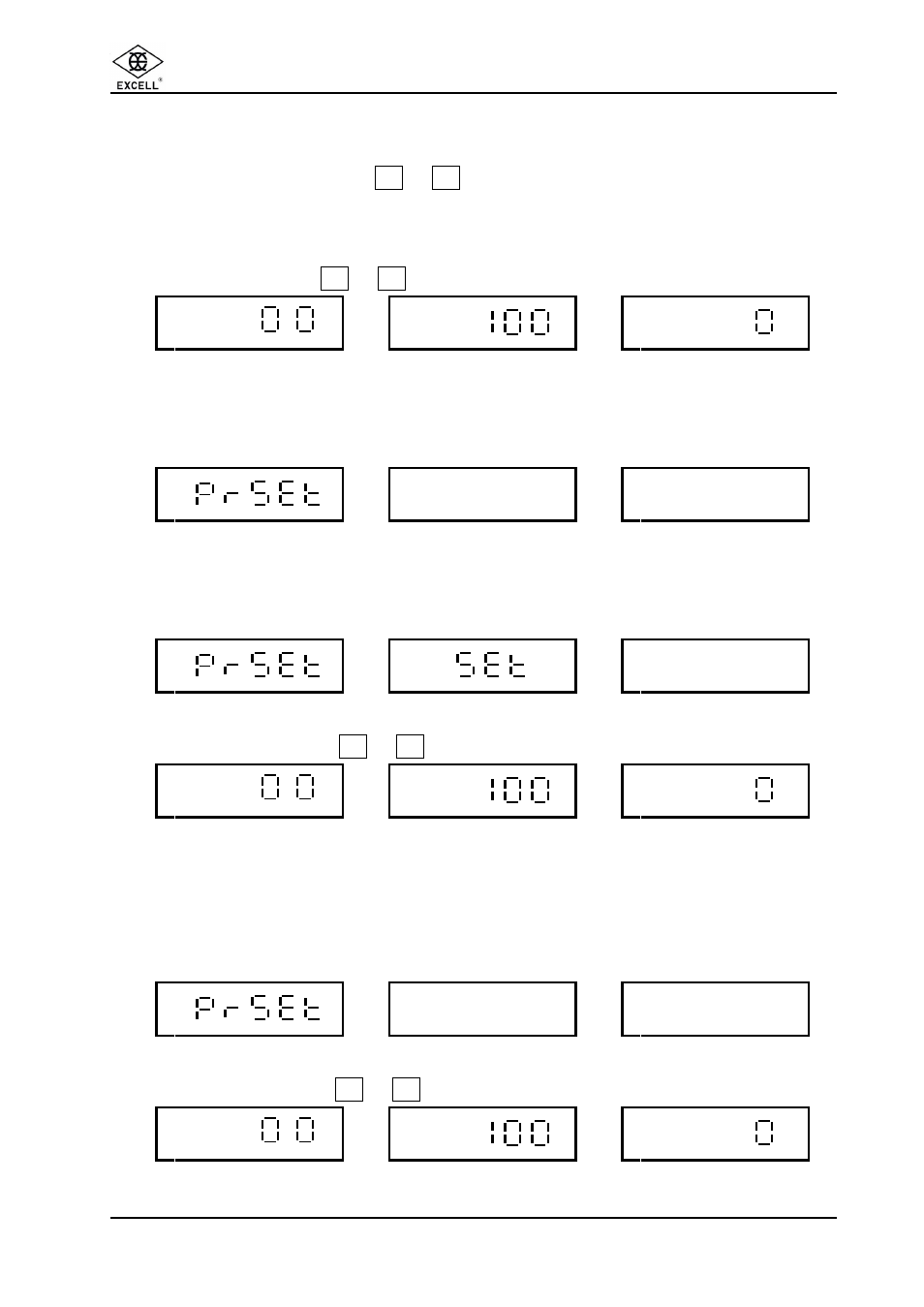 Excell precision co., ltd, 4-2 unit weight preset stores | Excell Precision Counting Scale User Manual | Page 35 / 46