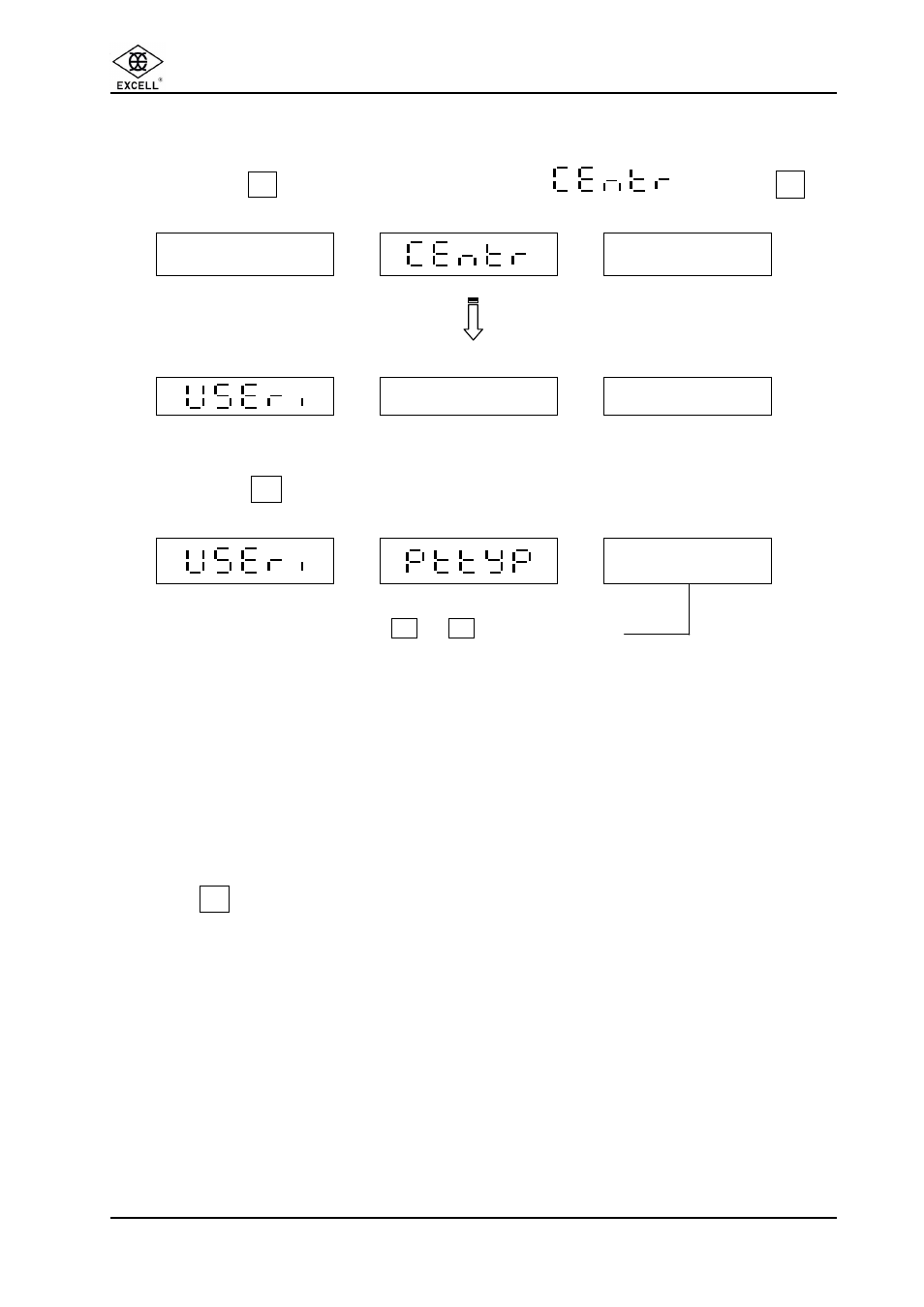 2 preset tare operation conditions | Excell Precision Counting Scale User Manual | Page 39 / 46