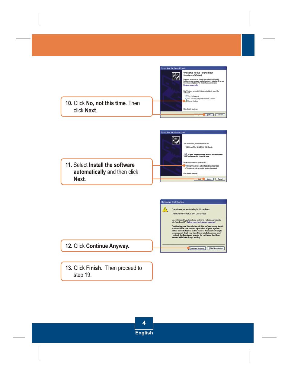 Entrega Technologies TEW-424UB User Manual | Page 6 / 12